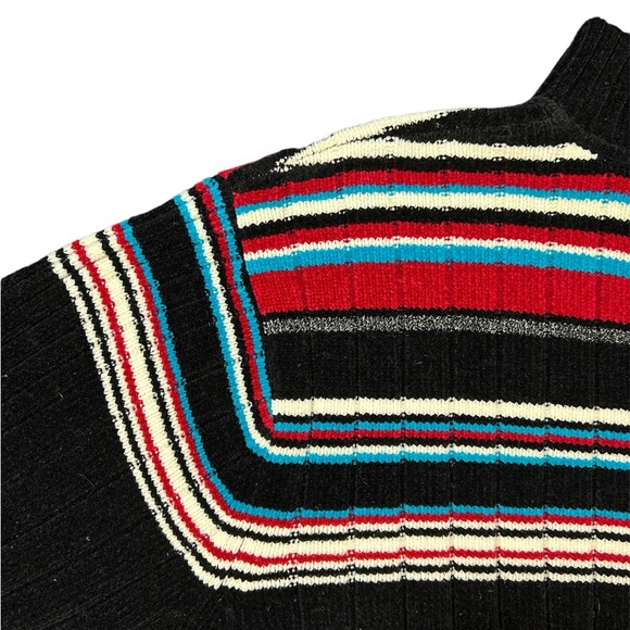 Karen Scott stripped quarter zip sweater - Picture 4 of 10